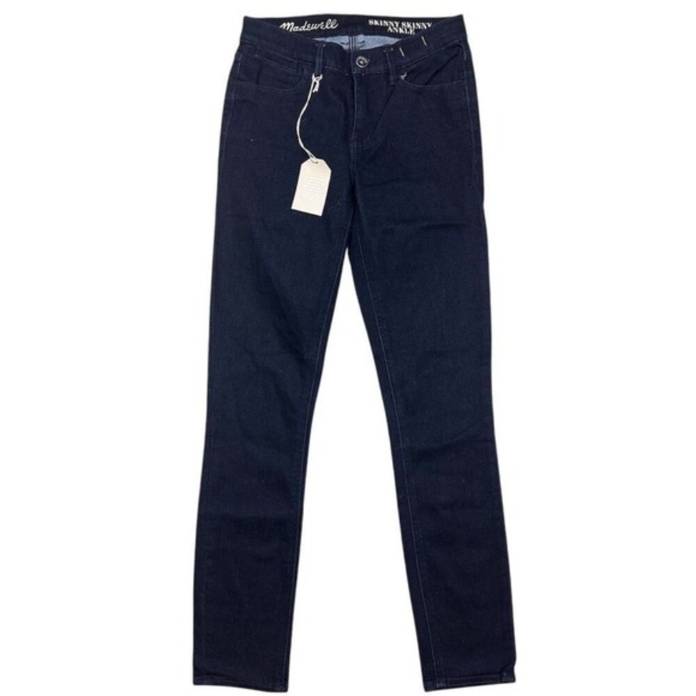 Madewell Women's Skinny Skinny Ankle Jeans Size 25 Blue Dark Wash Denim